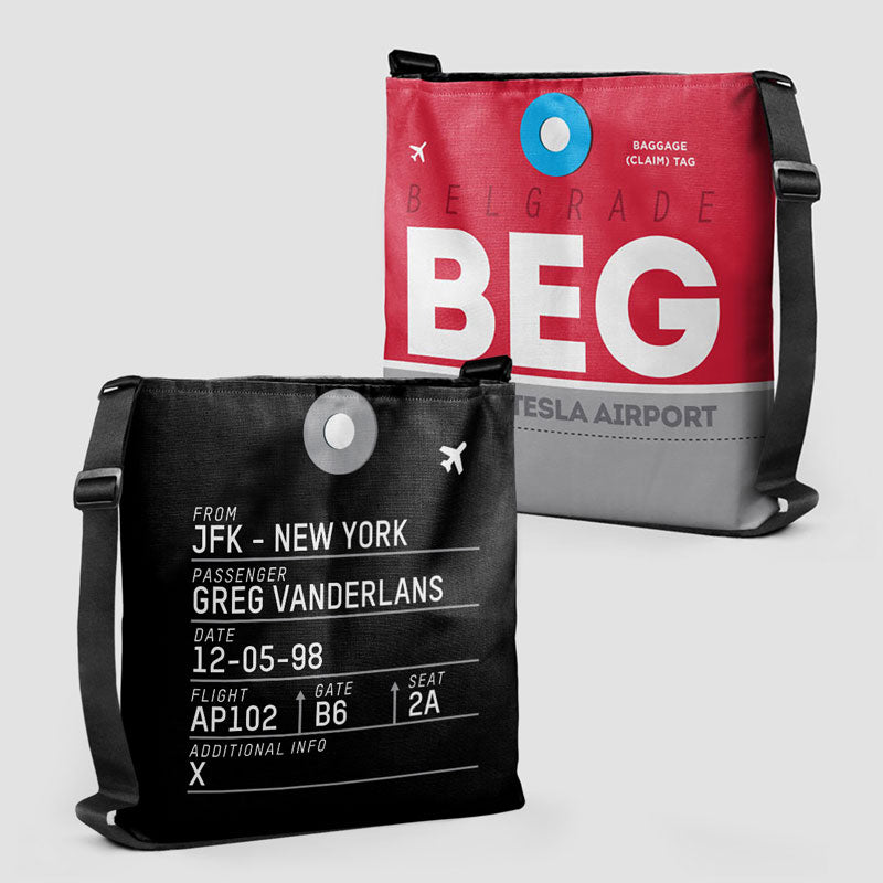 Beg tote best sale