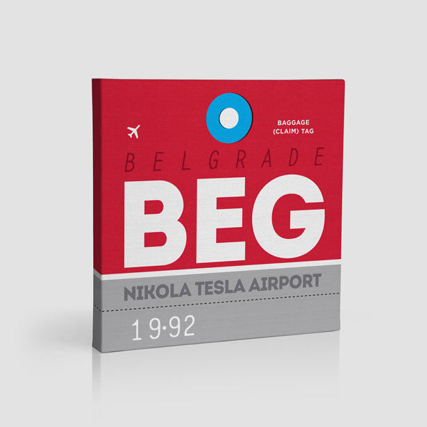 BEG - Canvas - Airportag