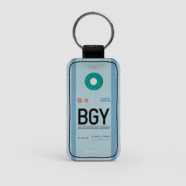 BGY - Leather Keychain