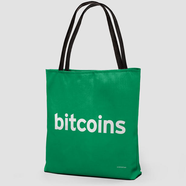 Bitcoins - Tote Bag airportag.myshopify.com