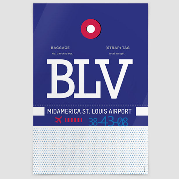 BLV - Poster airportag.myshopify.com