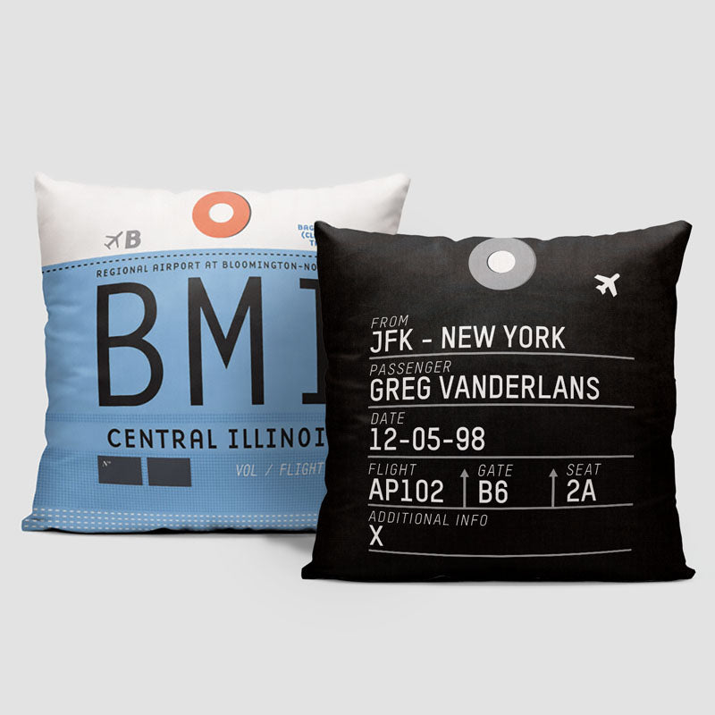 BMI - Throw Pillow