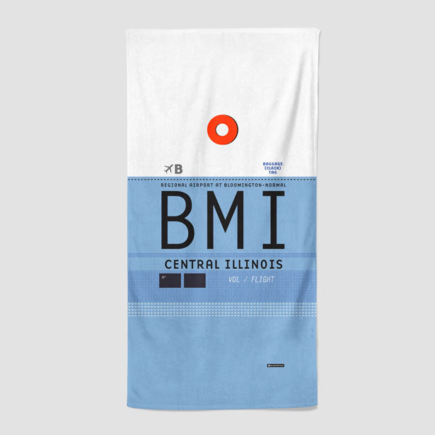 BMI - Beach Towel airportag.myshopify.com
