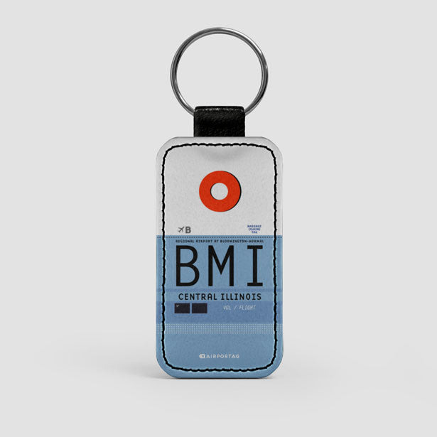 BMI - Leather Keychain airportag.myshopify.com