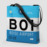 Pinback Button - Boise Airport - Boise, Idaho, US - IATA code BOI