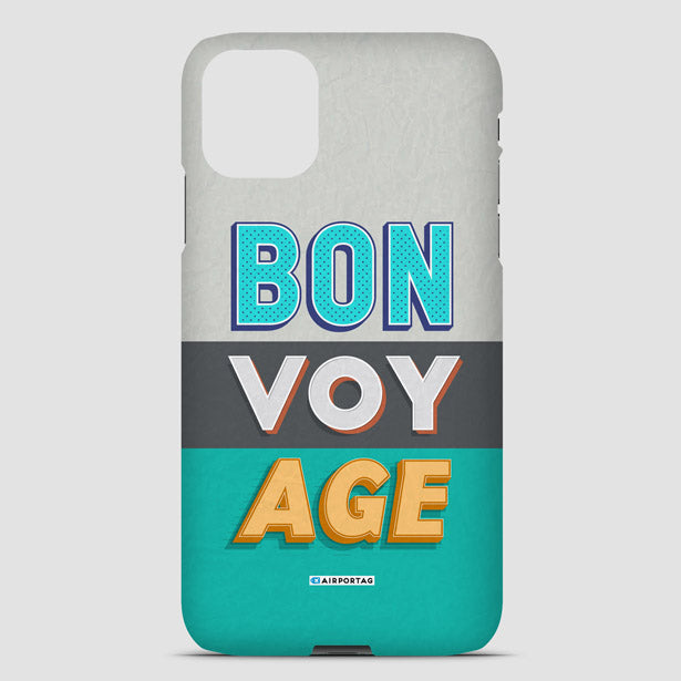 BON VOY AGE - Phone Case airportag.myshopify.com