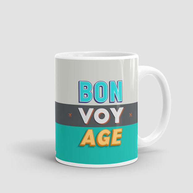 BON VOY AGE - Mug - Airportag