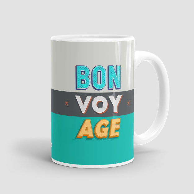 BON VOY AGE - Mug - Airportag