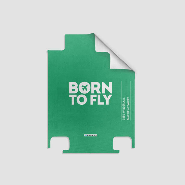 Born To Fly - Luggage airportag.myshopify.com
