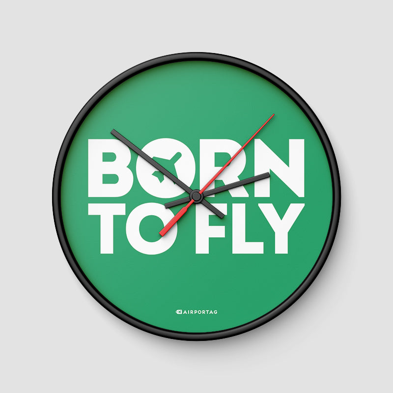 Born To Fly - Wall Clock