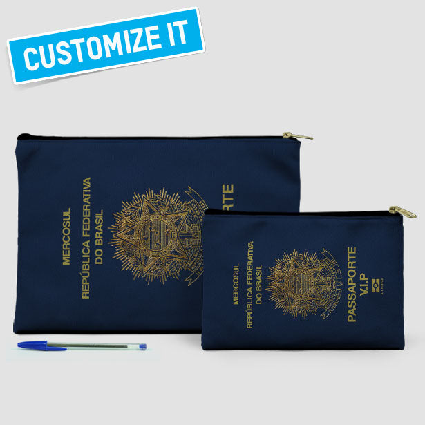Brazil - Passport Pouch Bag
