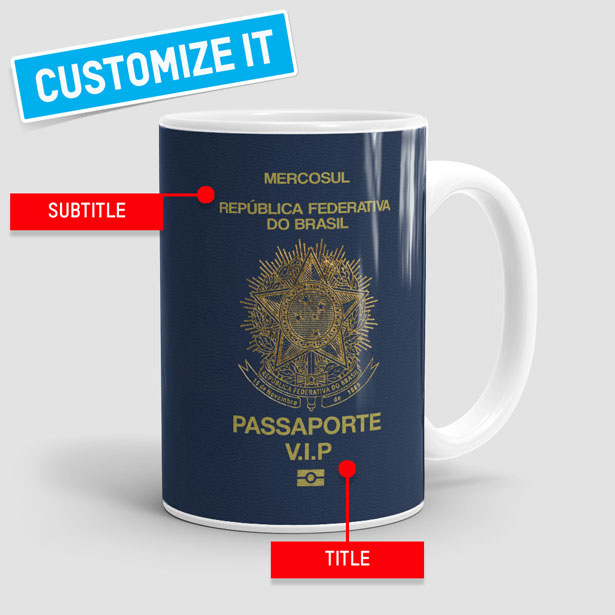 Brazil - Passport Mug