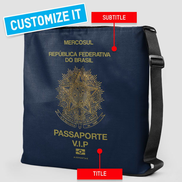 Brazil - Passport Tote Bag