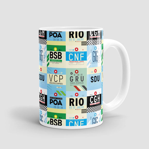 Brazilian Airports - Mug - Airportag