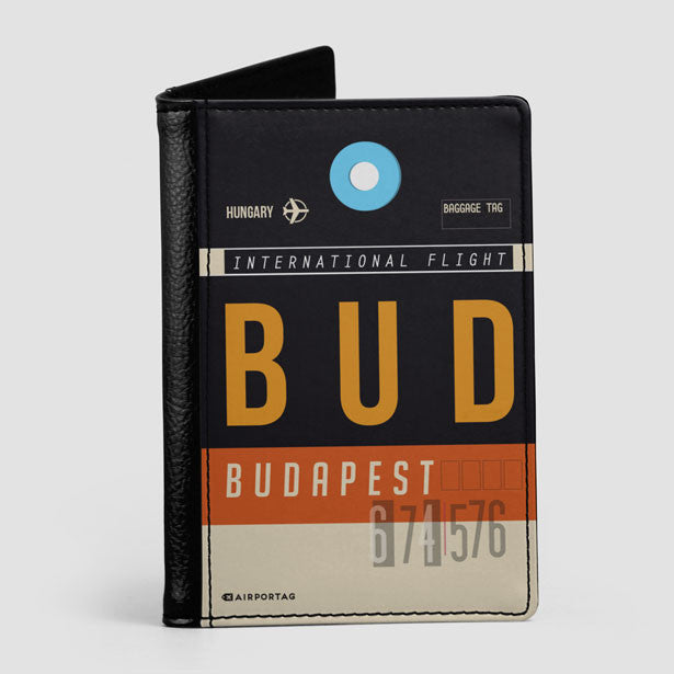 BUD - Passport Cover - Airportag