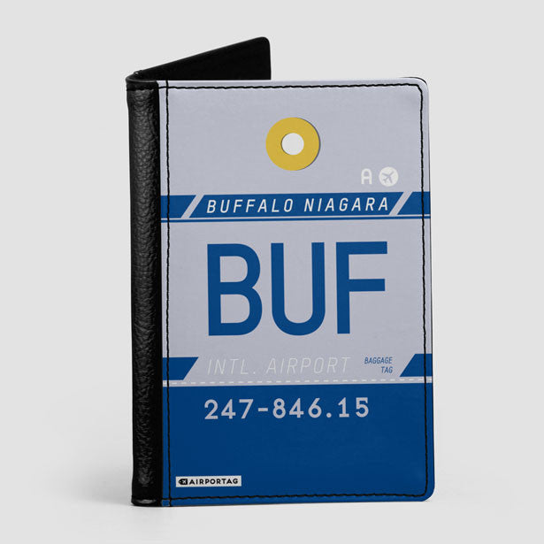 BUF - Passport Cover - Airportag