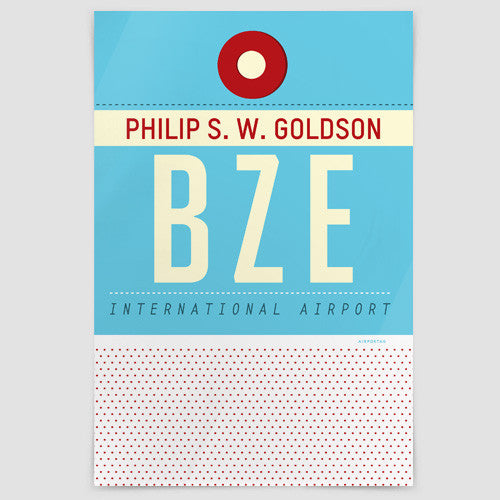 BZE - Poster - Airportag
