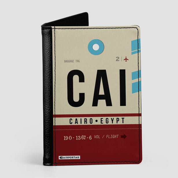 CAI - Passport Cover - Airportag
