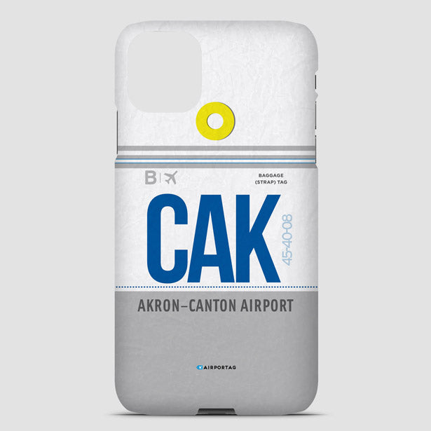 CAK - Phone Case airportag.myshopify.com