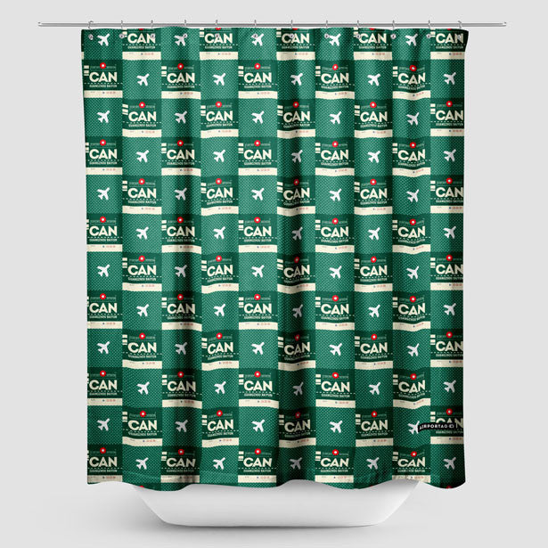 CAN - Shower Curtain - Airportag