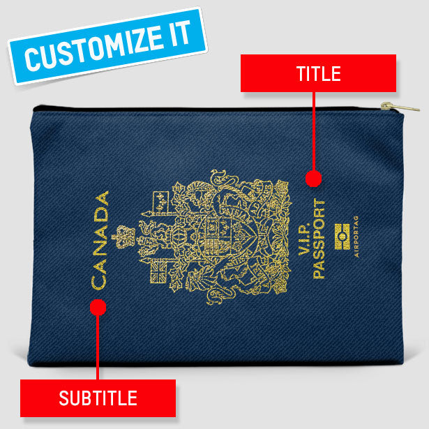 Canada - Passport Pouch Bag
