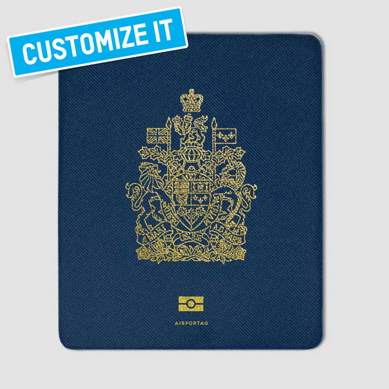 カナダ - パスポート マウスパッド