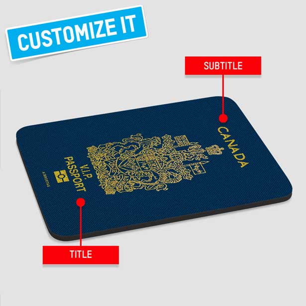 Canada - Passport Mousepad