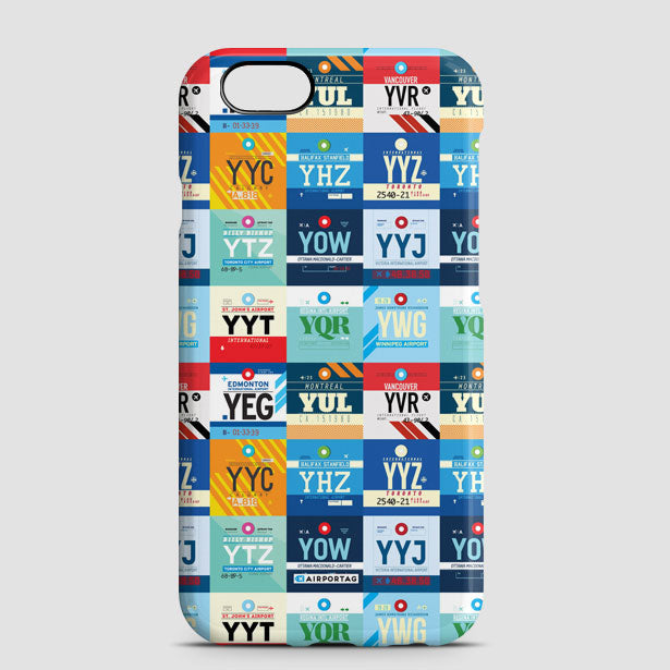Canadian Airports - Phone Case - Airportag