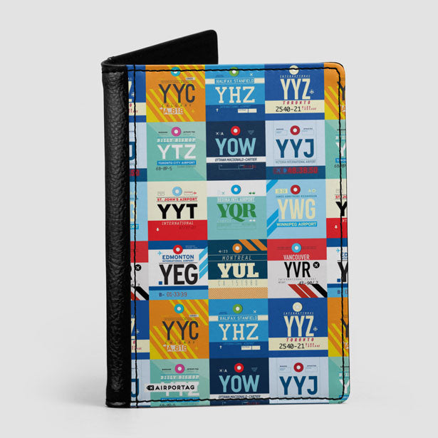 Canadian Airports - Passport Cover - Airportag