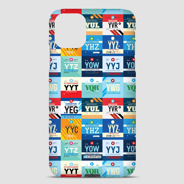 Canadian Airports - Phone Case airportag.myshopify.com