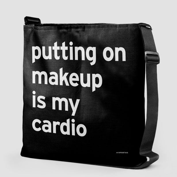 Putting On Makeup Is My Cardio  - Tote Bag airportag.myshopify.com