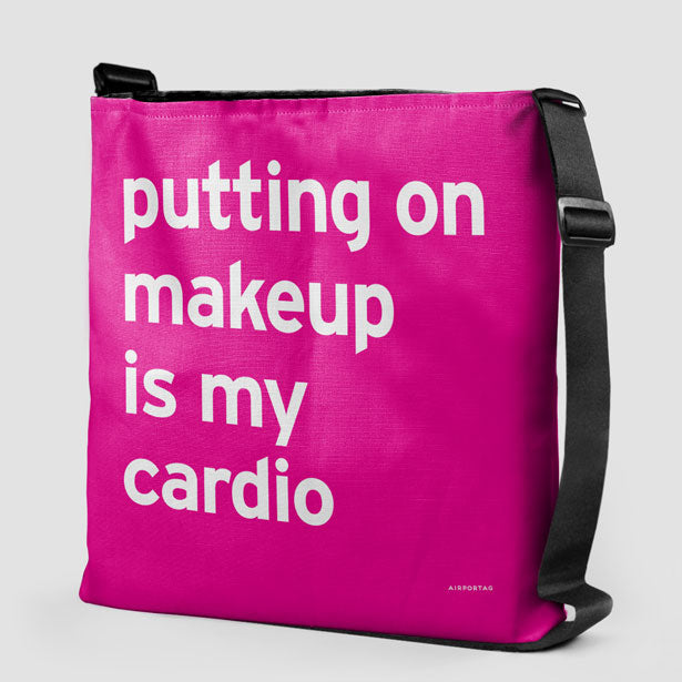 Putting On Makeup Is My Cardio  - Tote Bag airportag.myshopify.com