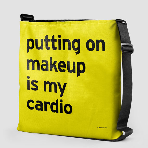 Putting On Makeup Is My Cardio  - Tote Bag airportag.myshopify.com