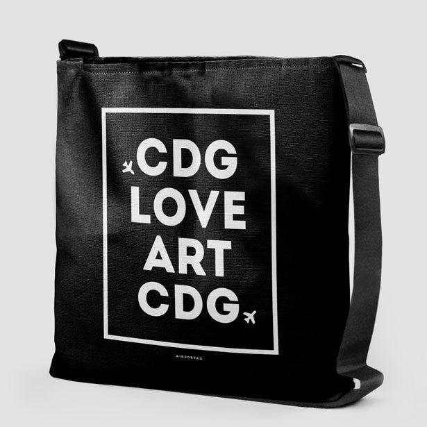 CDG - Love / Art - Tote Bag - Airportag