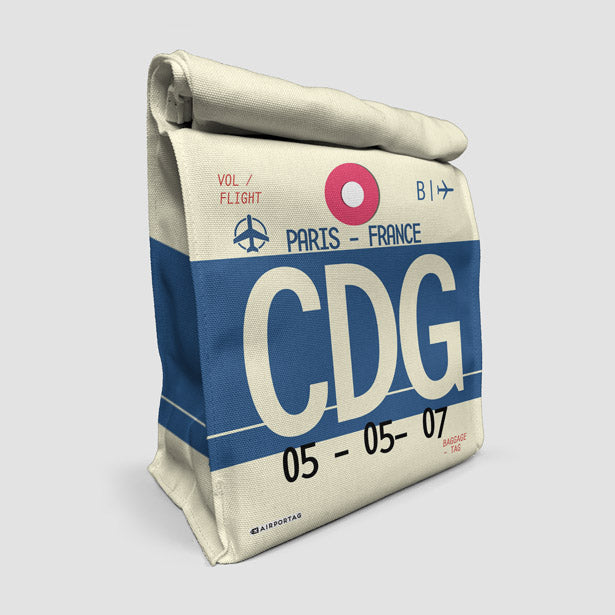 CDG - Lunch Bag airportag.myshopify.com