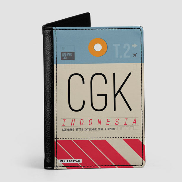 Passport Cover SoekarnoHatta Airport IATA code CGK
