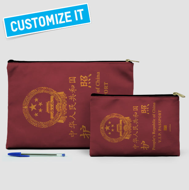 China - Passport Pouch Bag