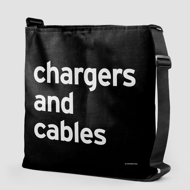 Chargers And Cables - Tote Bag airportag.myshopify.com