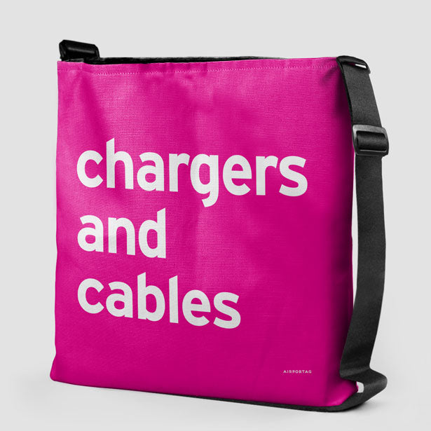 Chargers And Cables - Tote Bag airportag.myshopify.com