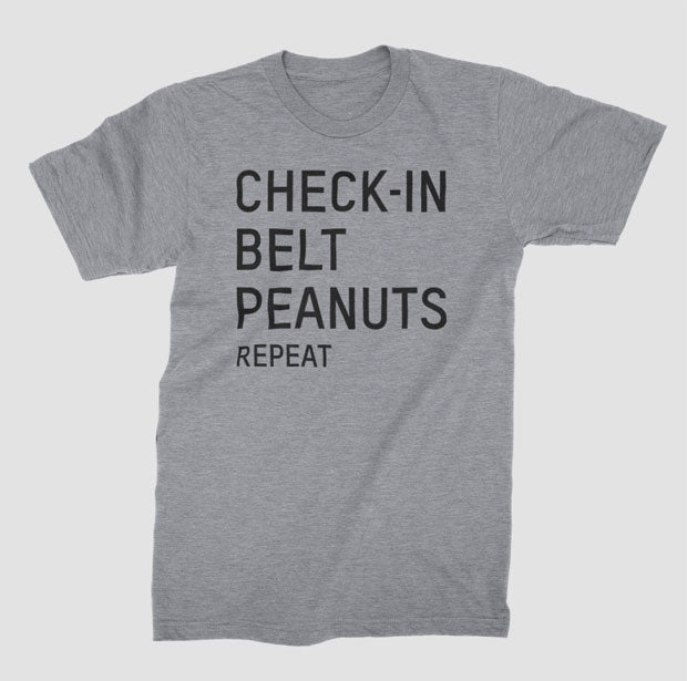 Checkin Belt - T-Shirt airportag.myshopify.com