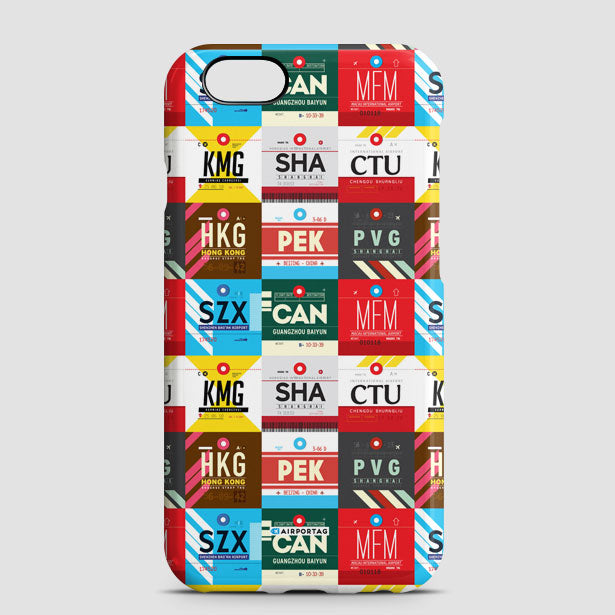 Chinese Airports - Phone Case - Airportag