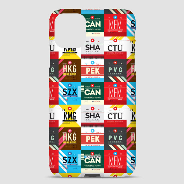 Chinese Airports - Phone Case airportag.myshopify.com