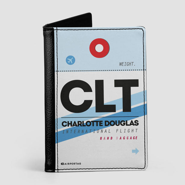 CLT - Passport Cover - Airportag
