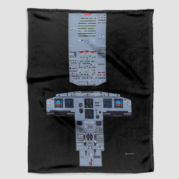 Cockpit Panel - Airbus - Blanket airportag.myshopify.com