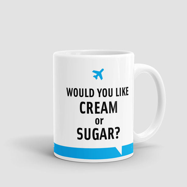 Cream or Sugar - Mug - Airportag