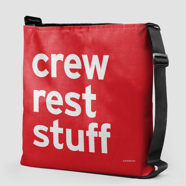 Crew Rest Stuff - Tote Bag airportag.myshopify.com