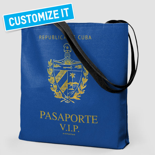 Cuba - Passport Tote Bag