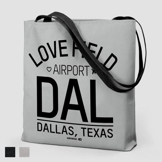 DAL Letters - Tote Bag - Airportag