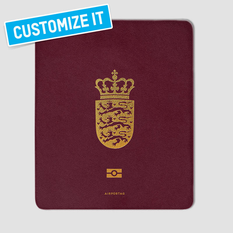 デンマーク - パスポート マウスパッド