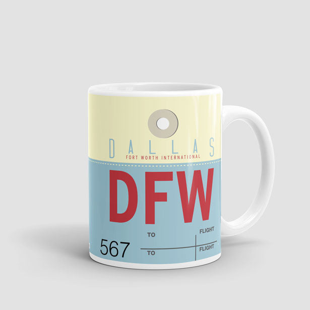 DFW - Mug - Airportag